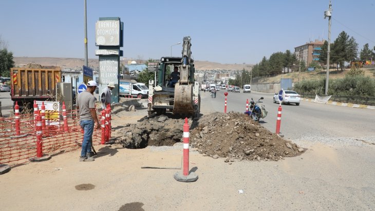 Konak Mahallesi 110’luk İçme Su Hattında Onarım Çalışması