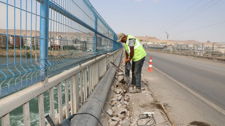 Yafes Köprüsünde Yol Genişletme Çalışması 