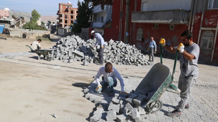 Kış Öncesi Kilitli Parke Çalışmaları