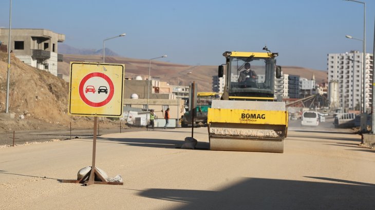 Cizre’mizin Yeni Bulvarı Silopi Caddesi Bitmek Üzere