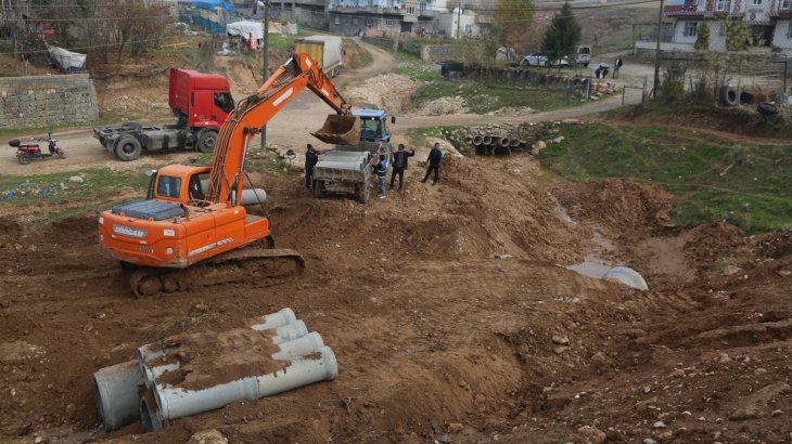 Belediyemiz Konak Mahallesinde Menfez Çalışması Başlattı