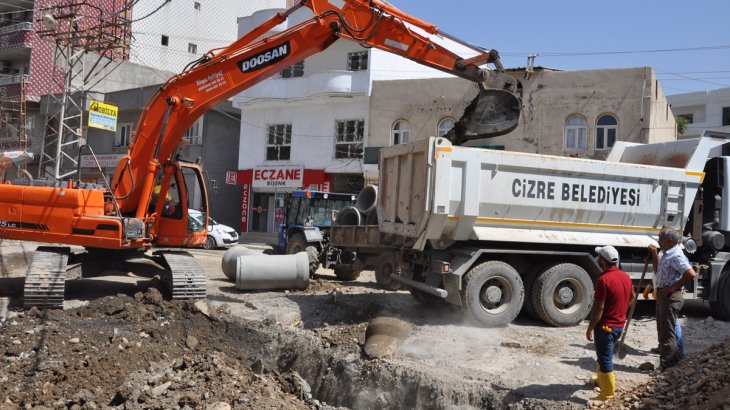 Cudi Mahallesindeki Yağmurlama Hattı Yenilendi.