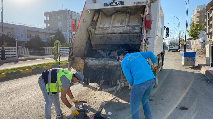 Cadde ve Sokaklarımız temizleniyor.